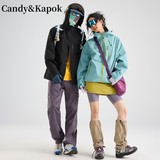 C&K纯色冲锋衣登山夹克劵后69.9元包邮