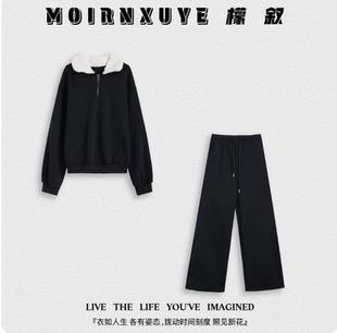 甜甜专享 百搭休闲套装 檬叙MOIRNXUYE 时尚 MX3021 松间手信