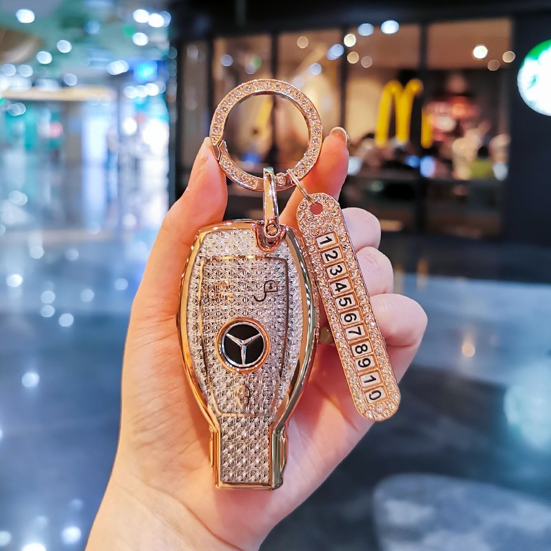 适用于钥匙套c260l壳e300l包c200l车glc/gla威霆gles级cla扣v