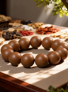 中药合香珠桂花古方手串