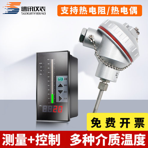 铂热电阻铠装温度感测器PTp100wzp-230热电偶K型WRN-130监视器变