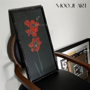 木吉艺术设计装裱-陌上花开艺A术装饰画客厅沙发背景高级感挂画