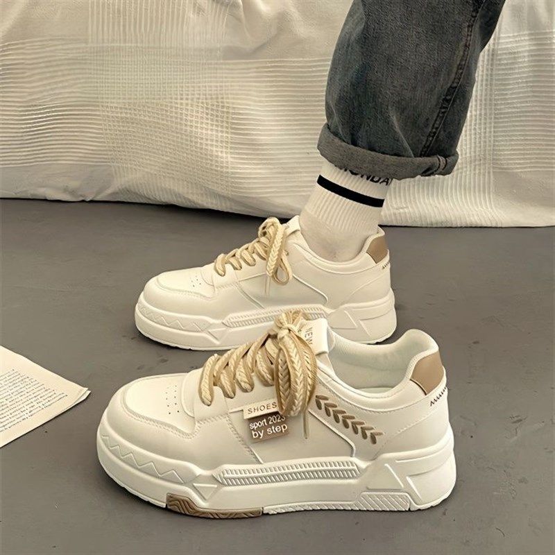 大码女鞋41一43宽胖肥脚超火女生平底小白鞋百搭2024秋季新款厚底,女鞋,时尚休闲鞋,淘宝优惠券,粉丝福利购,淘宝优惠卷