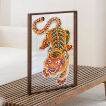 透明拼图裱框1000片70X50定制500画框双面玻璃挂墙2000亚克力相框