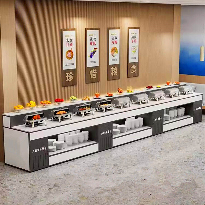 单位食堂餐台展示柜餐厅