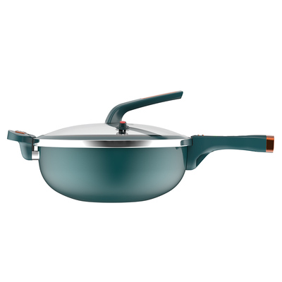 电炒锅多功能家用电煮锅炒菜蒸煮宿舍一体锅大容量炖锅煎锅不粘锅