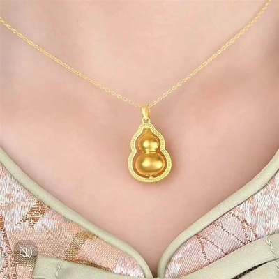 LBD0603219葫芦旋转吊坠石膏模具 金银加工石膏模具