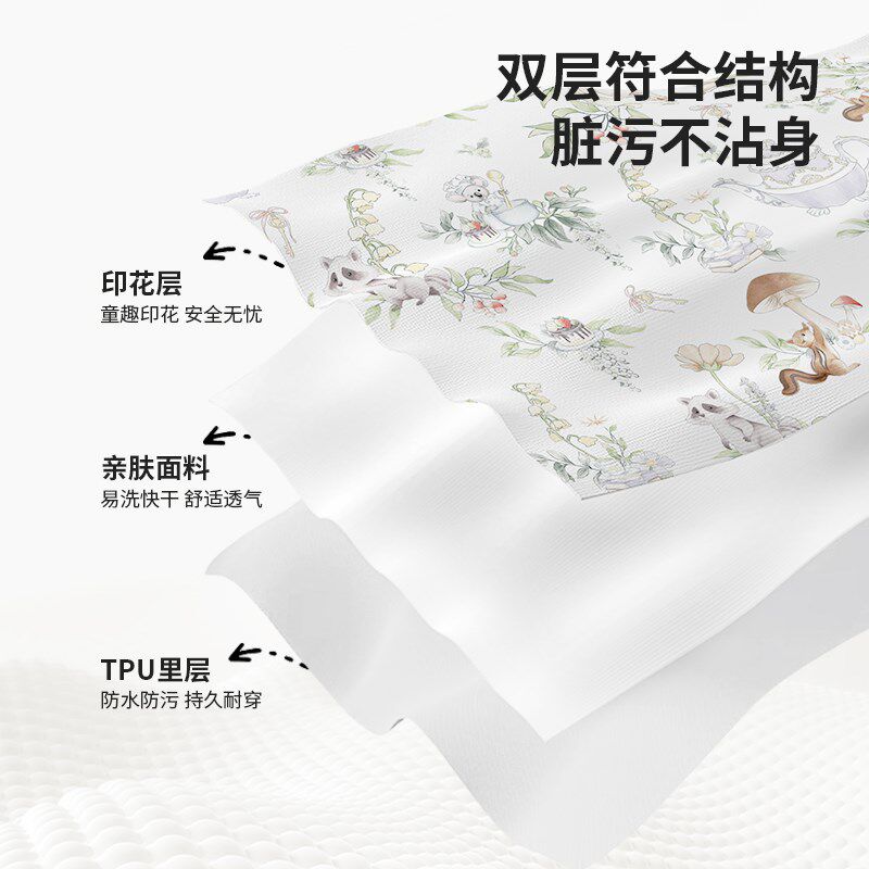 宝宝连体罩衣防水防脏婴儿外穿爬行全身爬爬服幼儿园儿童吃饭围兜