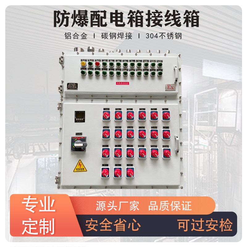 防爆配电箱防爆控制箱防爆检修箱防爆动力照明仪表接线插座开关箱