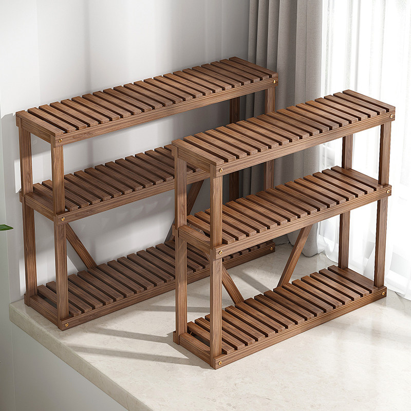 实木花架置物架阳台落地式客厅2024新款飘窗台多肉展示架桌面层架,住宅家具,花架/花几,淘宝优惠券,粉丝福利购,淘宝优惠卷