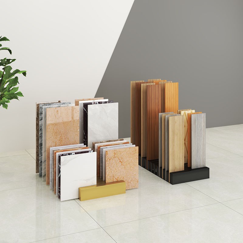 瓷砖展示架木地板木纹砖石材线条腰线架地砖墙砖踢脚线架子落地式