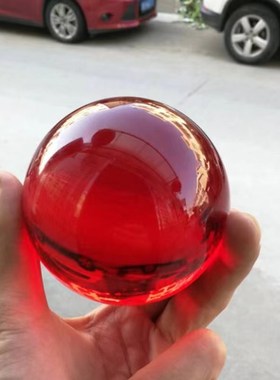 K9水晶球彩色水晶球办公室摆件生日礼物水晶玻璃工艺品摆件