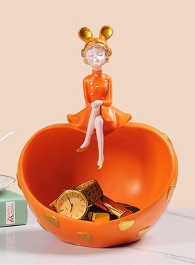 入户进门玄关鞋柜钥匙收纳摆件家居客厅电视柜装饰品乔迁新居礼物