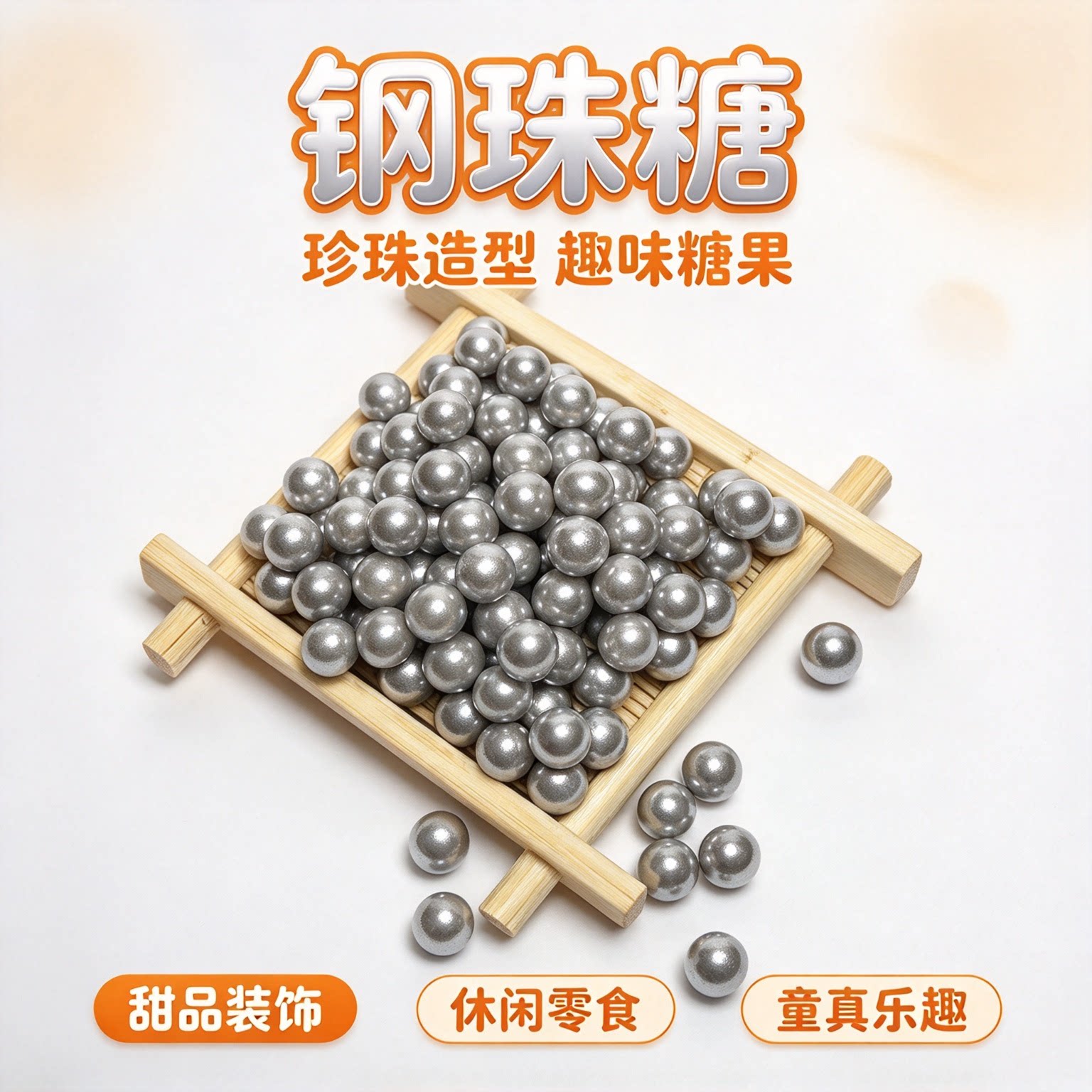 钢珠糖可乐味可食用珍8090后搞怪怀旧弹后悔糖小零食生日礼物