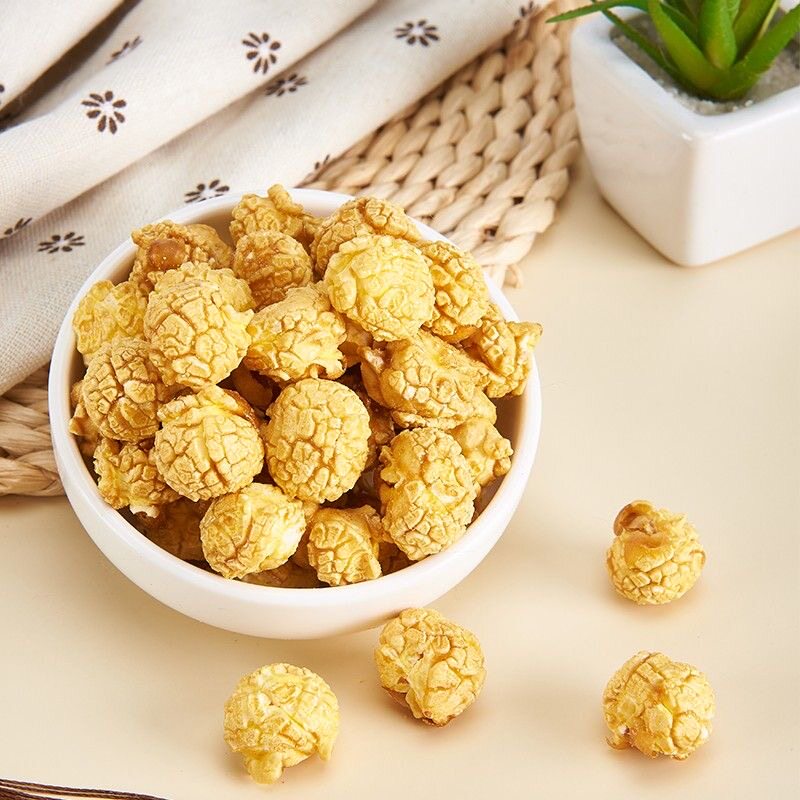 爆米花美式球形奶油焦糖巧克力味电影院玉米花网红年货零食大礼包