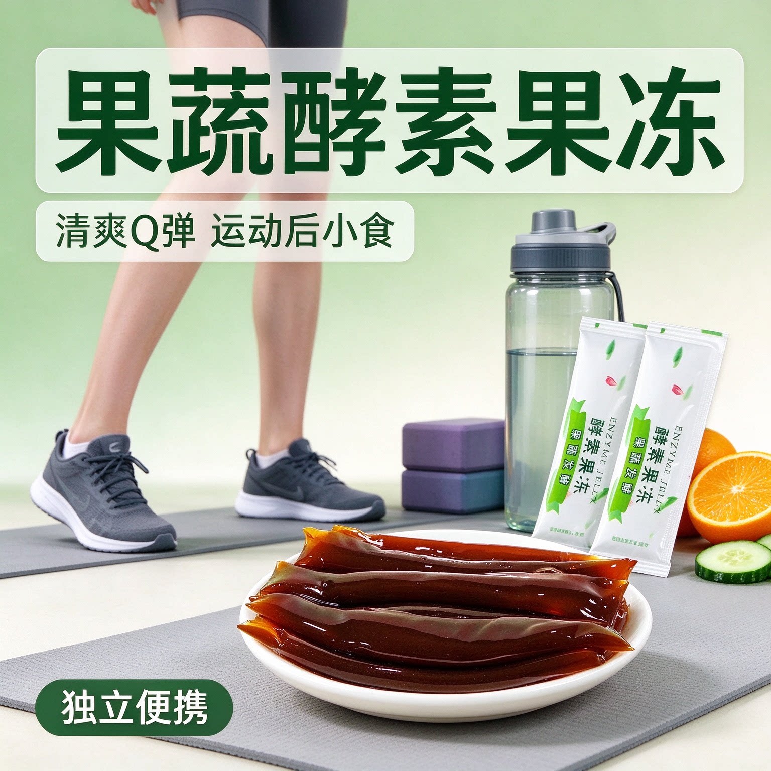 酵素果冻独立包装女神小零食休闲白芸豆果汁发酵网红果蔬0卡