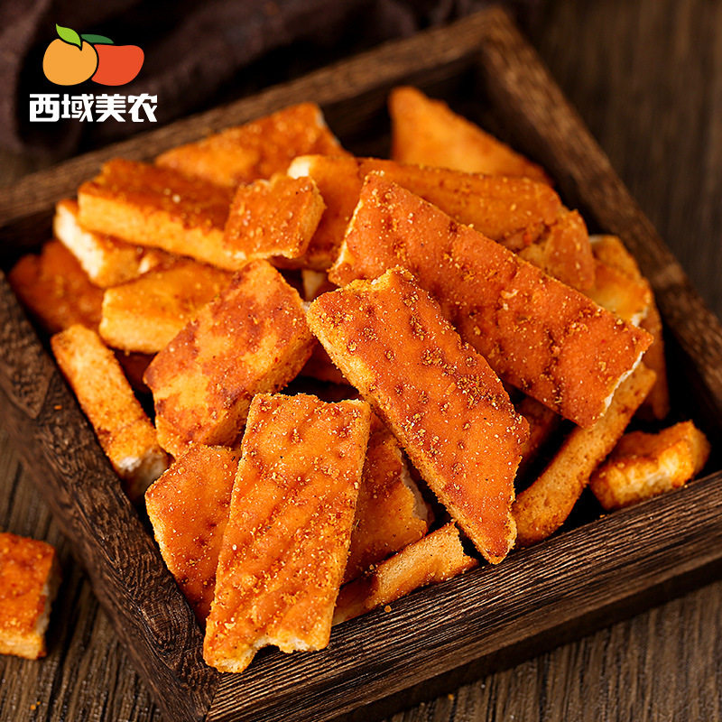 烤馕片新疆风味特产休闲解馋小零食锅巴馍片营养健康早餐代餐点心