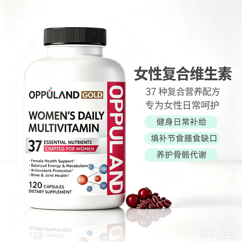 Oppuland女士复合维生素提高代谢