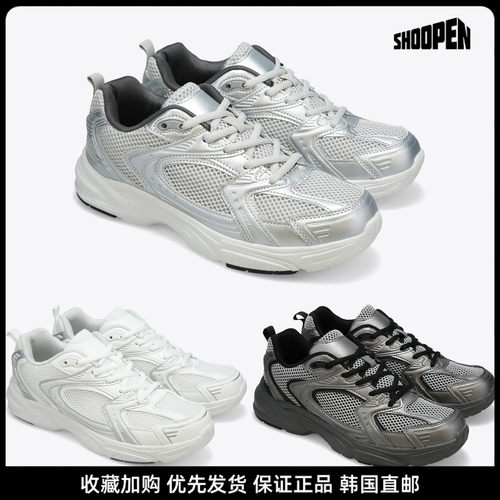 SHOOPEN网面厚底春夏跑步老爹鞋