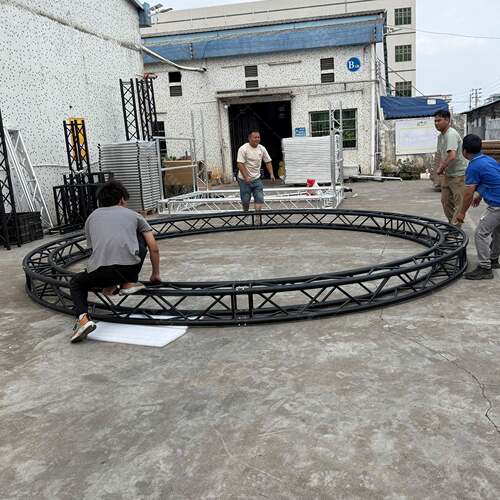 TO途格URGO铝合金r形插销桁架环形tuss架台婚庆圆拱门舞灯光架