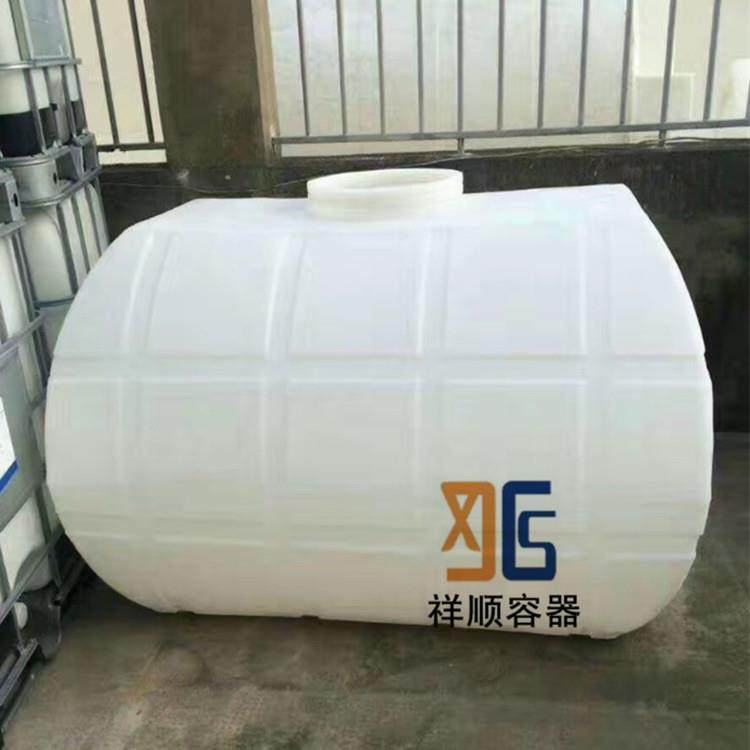 LT-3000L卧式塑料储罐3000L耐腐蚀化工运输罐3吨塑胶车载卧式罐