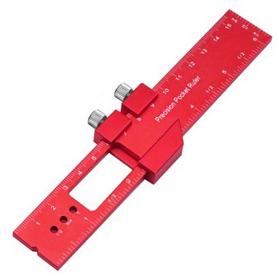铝合金定位尺木工标尺划线尺角度尺16 30cm量规量具DIY工具