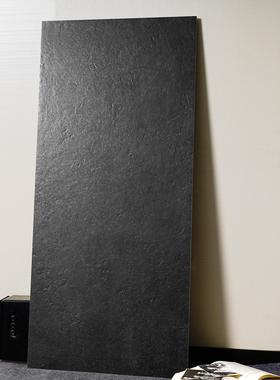 900X1800石灰石瓷砖750X150防滑地砖600X1200黑灰色岩石墙砖