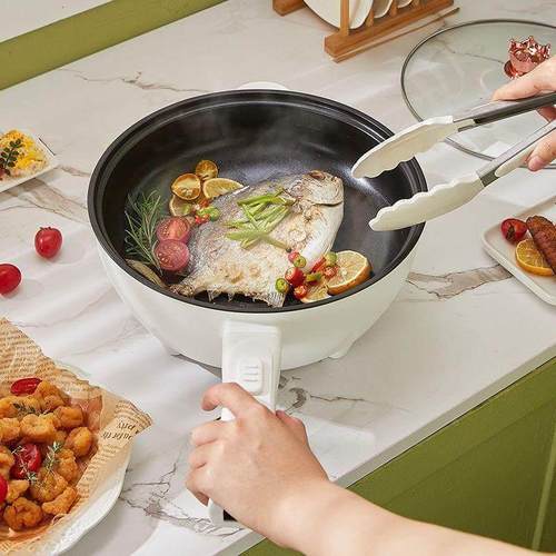 2025新款电炒锅电炒锅家用大容量智能一体式炒菜爆炒多功能不粘锅