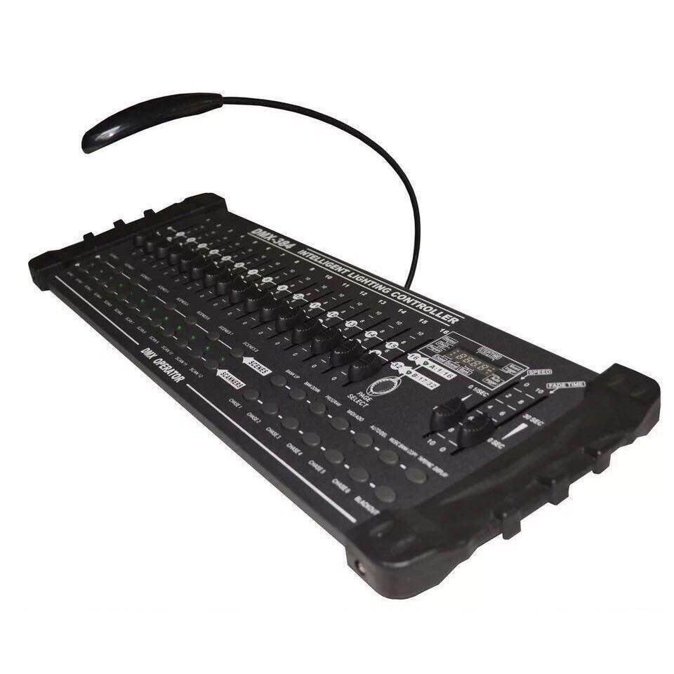 384B控台dmx512灯光控制器舞台灯led帕灯酒吧灯光摇光灯控制台