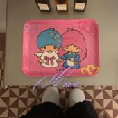 素密胺早餐盘托 好好好 双子星豹纹可爱元 托盘水果盘甜品盘拍摄