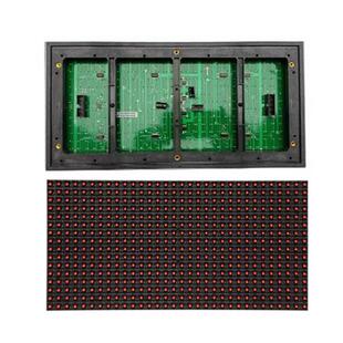 LED电子广告显示屏 P10全户外防水单红单元板 高亮发光均匀质量好