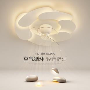 简约现代餐厅风扇灯创意主卧室灯全光谱led吸顶灯房间灯客厅灯具