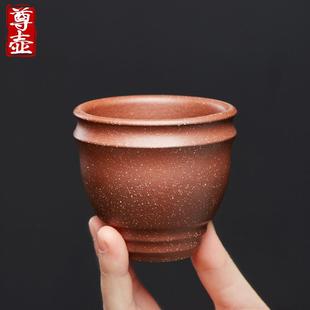 尊壶宜兴紫砂主人杯单个茶杯原矿紫泥品茗杯茶碗茶盏陶瓷功夫茶具