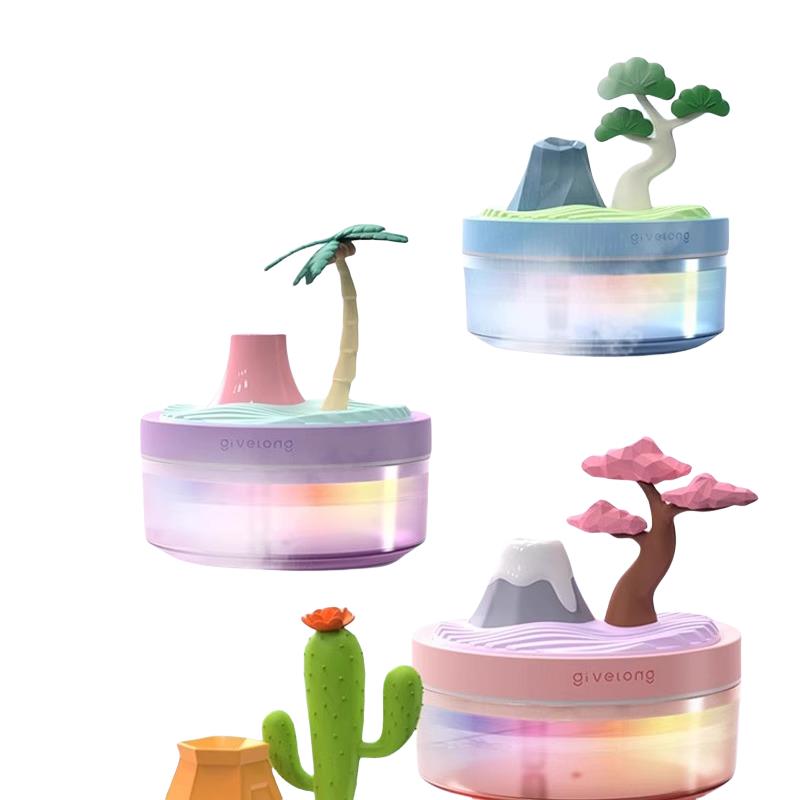 景观加湿器家用卧室办公室小型桌面生日礼物毕业季桌面摆件氛围灯