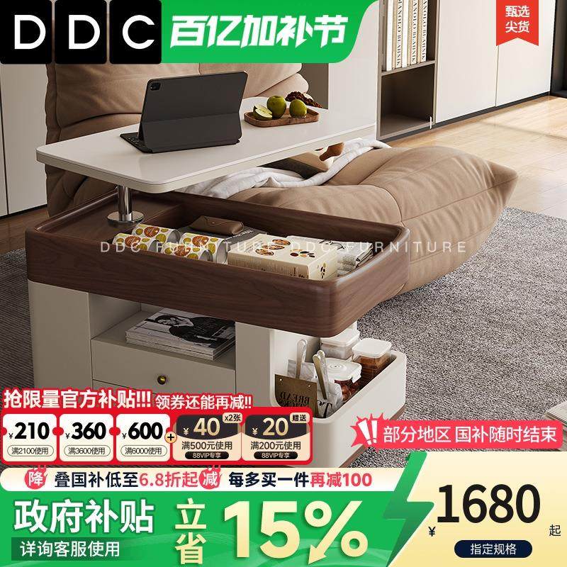 DDC意式极简家用移动功能推车客厅移动茶几户外移动推车2025新款