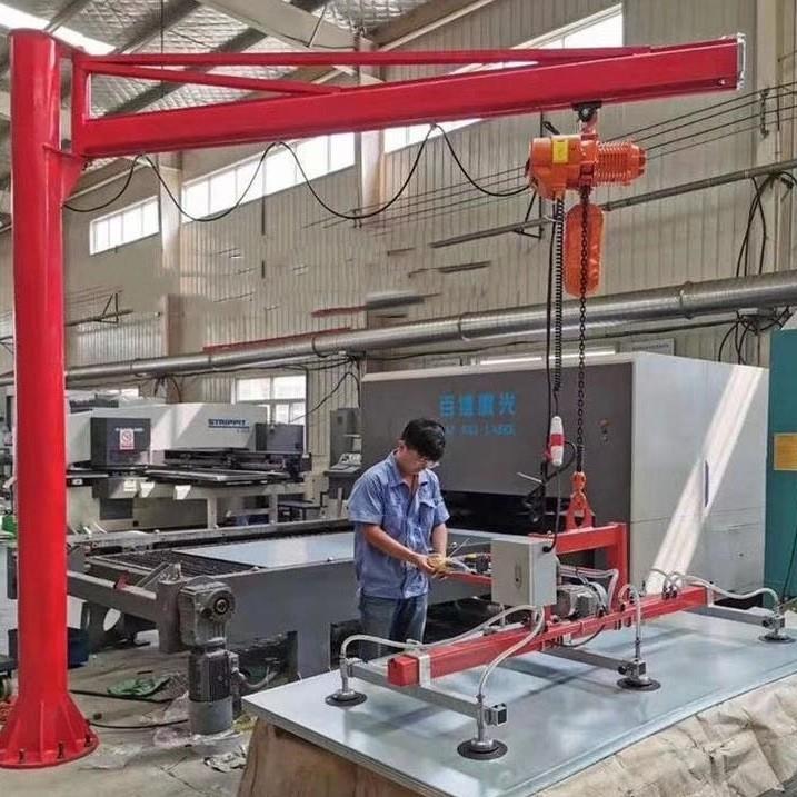 激光上料机悬臂吊吸板材吊机吸吊机板材上料起重机500KG板材吊机