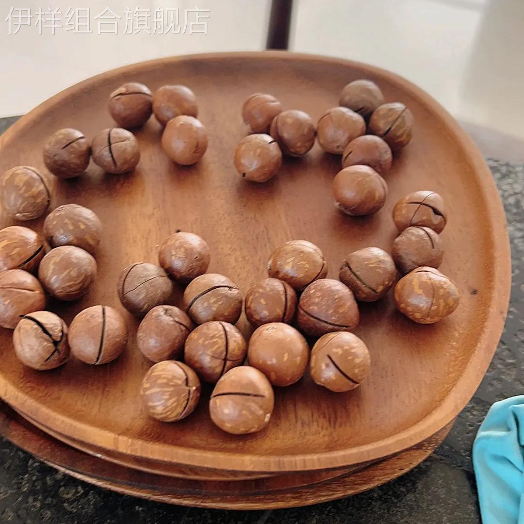 【净重1斤】夏威夷果新货奶油味送开口器坚果零食袋装中小果