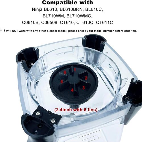 适用Ninja BL610/610C系列72OZ搅拌器叶片驱动器离合器驱动销螺柱