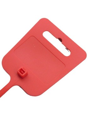 标牌扎带 可标记标牌的扎带 黑色标牌扎带 蓝色尼龙飞机孔扎带