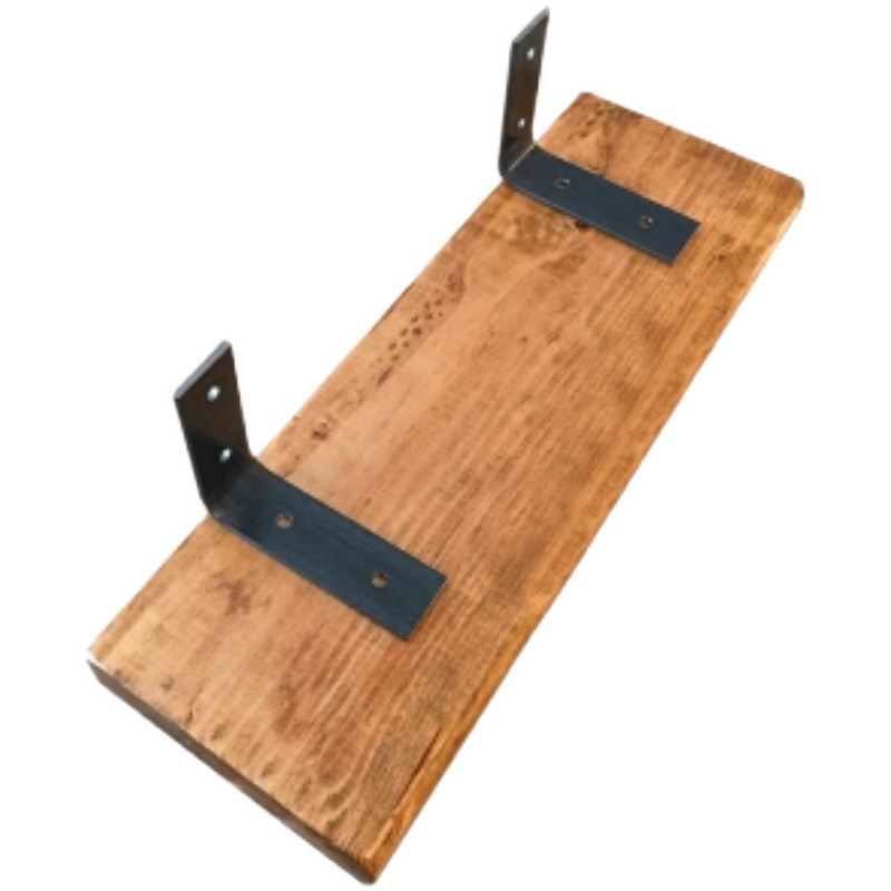 墙上置物架一字隔板实木搁板墙壁承重书架客厅厨房壁挂装饰收纳架