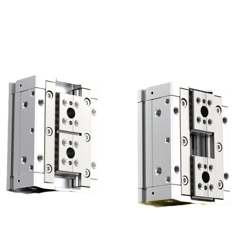 HFD薄型气动手指气缸双向滑台气缸配件大全MHF2-8D/12D/16D/20D