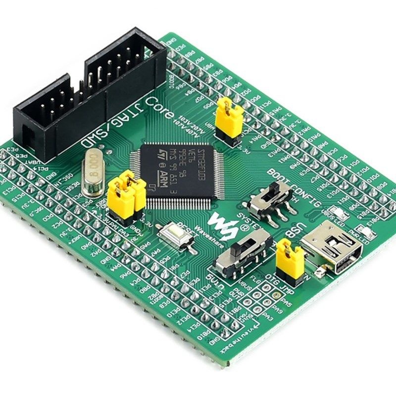 带JTAG/SWD调试下载接口 微雪 STM32F103VET6 核心板 最小系统板