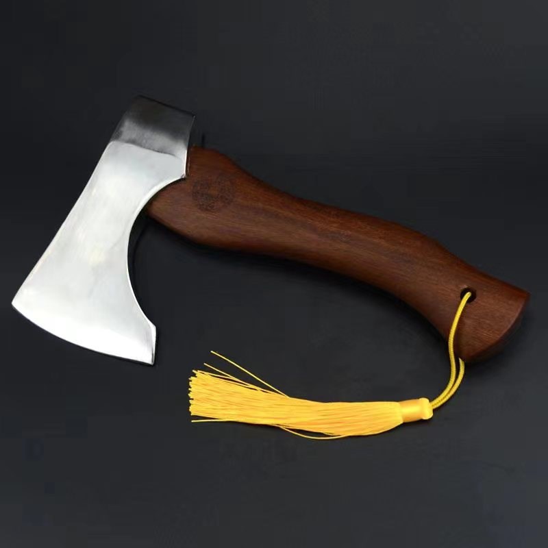 供应把玩手斧檀木手柄开山斧