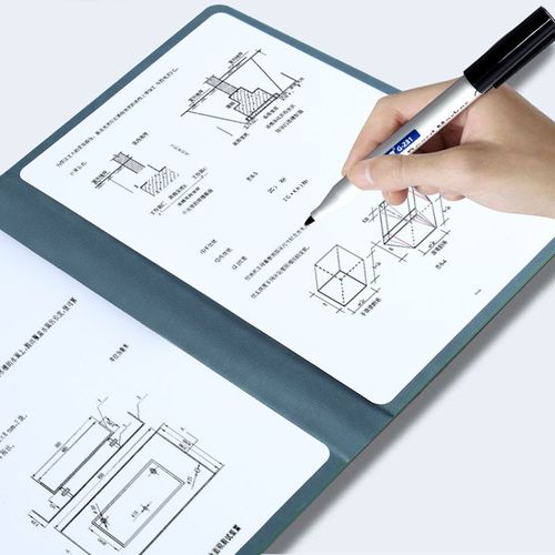 小白板笔记本桌面记事板迷你白板A4可擦写备忘录草稿纸计划板