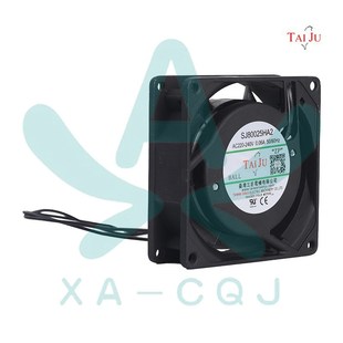 8025滚珠导线 0.06A 电脑变频器散热扇 220V TAIJU台巨SJ80025HA2