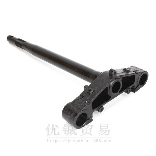 轩伟BWS摩托车配件30芯方向柱山星柱下联板前叉150电动车方向柱