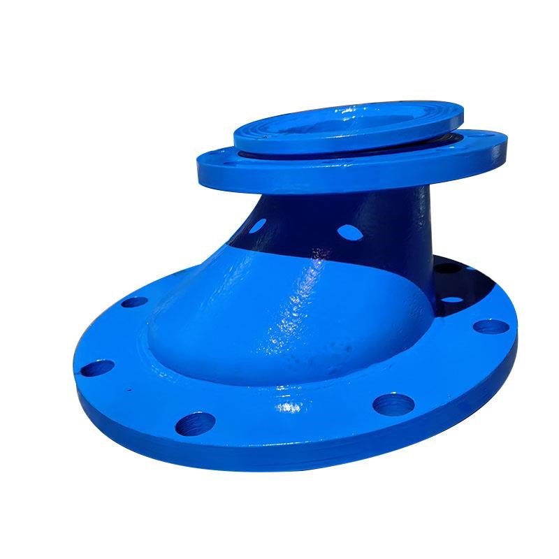 活盘偏心异径双盘法兰短管加内丝变径法兰大小头无缝连接加厚定制