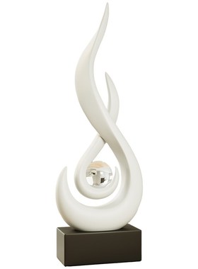 轻奢风生水起酒柜装饰品摆件高级感客厅电视柜办公室家居饰品