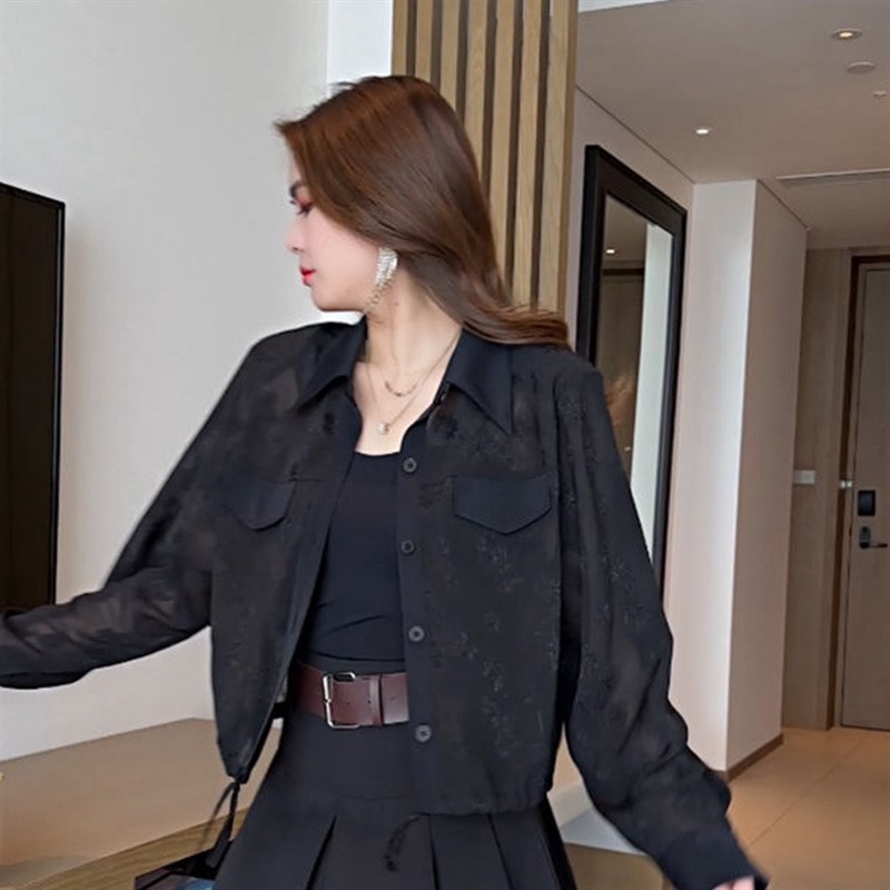 短款外套春装2023年新款时尚洋气质女装春秋小个子漂亮百搭上衣服