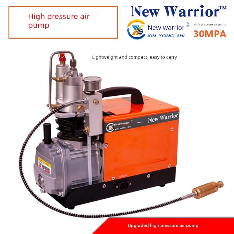 新勇士单缸高压充气气泵30Mpa电动微高压压缩机30Mpa